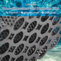 Média filtrant biologique durable et haute efficacité pour le traitement des eaux d'élevage de crevettes, dégazant pour systèmes RAS et fermes piscicoles