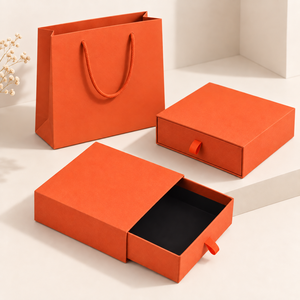 Caja de Regalo Personalizada al por Mayor con Asa de Cuerda y Bolsa de Papel, Impresión de Logotipo Personalizado, Solución Integral de Empaque - Product Image 2