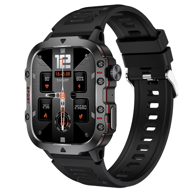 Newest Qx11 Smartwatch Sport Outdoor Waterproof Smart Watch for Men 2023 With Sos Heart Rate Blood Pressure
