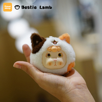 Friendsheep Bestie Lamb Shape the band Pieces Zoo Vinyl Plush Key chain Box Designer Cute Box Direct from China