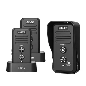 A Real-time Communication System Long Range Wireless Doorbell Multi Receivers For House Room To Room Intercom