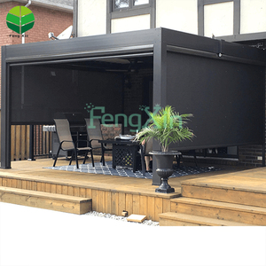 Trung Quốc Nhà Máy Sản Xuất Ngoài Trời Windproof Cơ Giới Lăn Rèm Và Rèm Cửa - Product Image 6