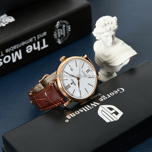 Orologio Meccanico Automatico di Lusso Akires per Uomo, in Acciaio Inossidabile, Resistente all'Acqua, con Cinturino in Pelle, Sportivo ed Elegante, Movimento ETA 2824, Quadrante in Zaffiro - Product Image 6