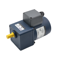 Moteur à induction à engrenages monophasé AC 220V 40W 50Hz/60Hz Contrôle de vitesse Efficacité IE3 Moteur à réduction de vitesse Boîte de vitesses Moteur électrique