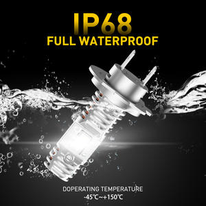 AUXITO Haute Qualité Q10 H7 Led Ampoule 100w Super Lumineux Phares De Voiture Auto Led Phare - Product Image 6