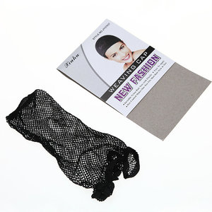 Gorra de tejido Playboy negra con encaje elástico, talla única para la mayoría de peinados - Product Image 2