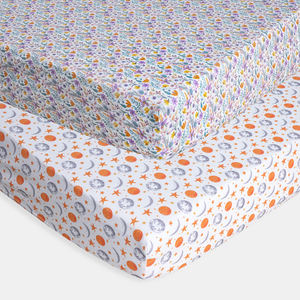 <span class=keywords><strong>Baby</strong></span>-Bettlaken Wasserdichte <span class=keywords><strong>Baby</strong></span> blätter aus Baumwolle und Bambus faser Benutzer definierte Mini-Babybettlaken mit Tier druck - Product Image 3