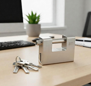 Thick Giant <b>Portable</b> High Security Iron Padlock for Household Use - Product Image 4