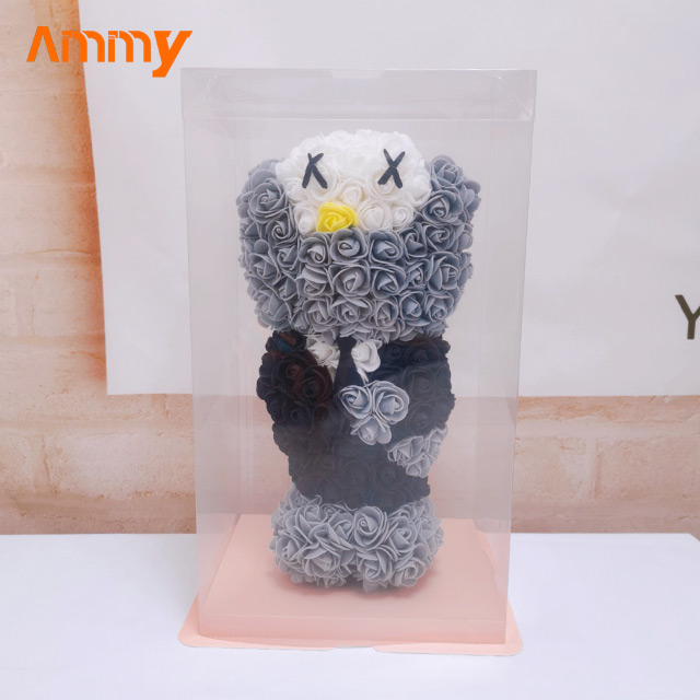 38cm-Gris avec coffret cadeau
