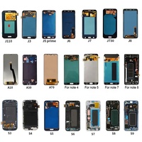 Écran lcd oled pour samsung galaxy s6 edge plus s7 s8 s9 s10 s20 s21 s22 ultra 5g, prix de gros d'usine