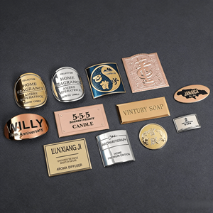 Etiquetas Adhesivas Metálicas Personalizadas para Botellas, Frascos, Tarros, Lociones, Perfumes y Envases de Cosméticos - Resistentes al Agua, Tamaños y Colores Personalizables - Product Image 2