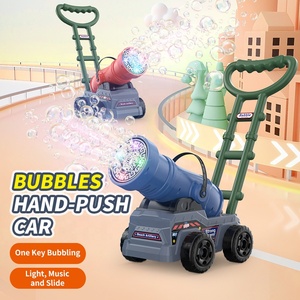 Automatic Electric Trolley Bubble Maker With Music Kids Garden Play Soap Water <strong>Toys</strong> Summer Outdoor Bubble <strong>Lawn</strong> <strong>Mower</strong> Machine - Product Image 2