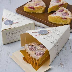 Scatole per <span class=keywords><strong>Pizza</strong></span> <span class=keywords><strong>a</strong></span> Triangolo e Cono in Cartone Riciclato Personalizzate all'Ingrosso con Logo Personalizzato e Stampa UV - Product Image 5