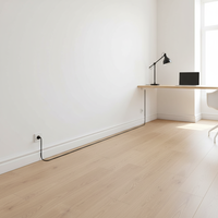 Profils de plinthe en PVC durables et flexibles pour cuisine et extérieur, couleur personnalisée, OEM ODM