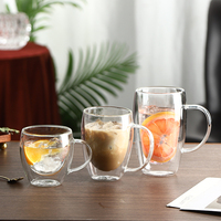 Tasses à café en verre à Double paroi personnalisées, tasse pour café expresso