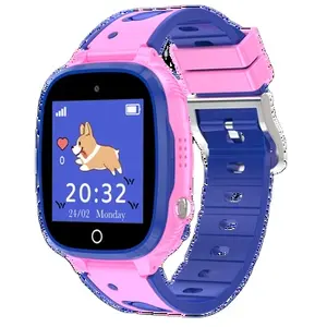 2024 2G Boys Bt o 4G ultra reloj inteligente con tarjeta SIM GPS voz IP67 LBS posicionamiento niños reloj conjunto