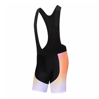 Cuissard de cyclisme unisexe avec bretelles, pantalon de cyclisme sur route, rembourrage antichoc et respirant, cuissard de cyclisme pour homme OEM
