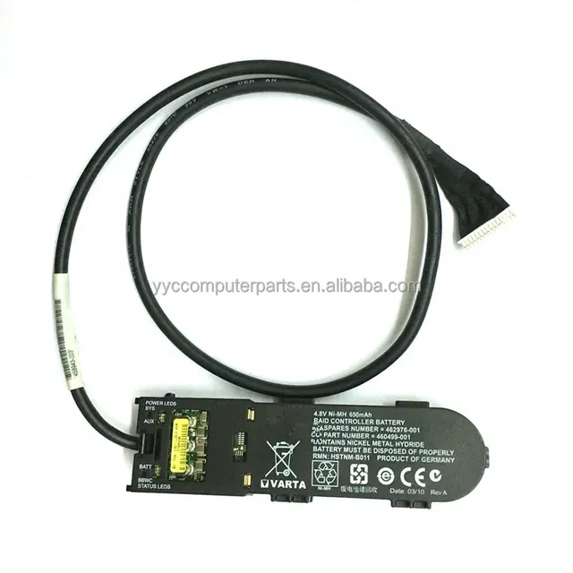 Battery for P212/P410/P410i 462969-B21 462976-001 460499-001 650mA 100% Tested Good Quality