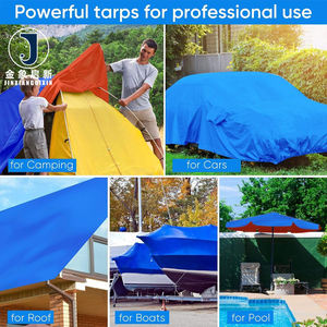 <span class=keywords><strong>Tissu</strong></span> de bâche enduit de PE personnalisé, résistant à l'eau, couverture de protection moyenne, camions, voitures, textiles de maison, industrie, tissé laminé - Product Image 3