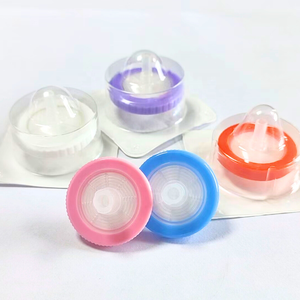 ตัวกรองหลอดฉีดยาแบบสองหัวที่ผ่านการฆ่าเชื้อ0.22และ0.45 UM ไนลอน PTFE PVDF วัสดุสิ้นเปลืองสำหรับห้องปฏิบัติการที่สามารถปรับแต่งได้จากผู้ผลิต - Product Image 3