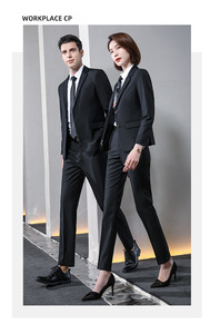 Traje <span class=keywords><strong>de</strong></span> estilo elegante para la trayectoria profesional <span class=keywords><strong>de</strong></span> las mujeres Versión <span class=keywords><strong>de</strong></span> invierno del uniforme <span class=keywords><strong>de</strong></span> estudiante <span class=keywords><strong>de</strong></span> moda - Product Image 3