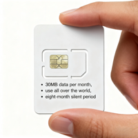 Uniquement pour les équipements liés au GPS ; Carte SIM internationale non destinée aux téléphones mobiles, couvrant plus de 100 pays dans le monde entier pour les traceurs GPS
