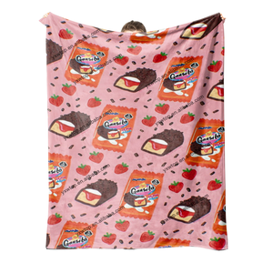 Manta de Sofá/Cama de Felpa Suave y Acogedora de Alta Calidad con Diseño Moderno de Dulces Mexicanos - Product Image 1