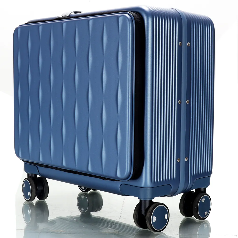 Uni Silent – valise de voyage PC à roulettes, finition mate, cabine, sacs à roulettes, valise de voyage pour jeunes femmes