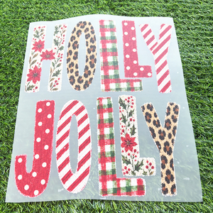 Transferts thermiques personnalisés prêts à poser, impression par transfert plastisol, motifs <span class=keywords><strong>Betty</strong></span>, transferts thermiques DTF de Noël pour t-shirts - Product Image 2