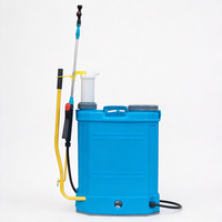 Semprotan Knapsack Manual & Elektrik 2 in 1 PE Tahan Lama, Semprotan Ransel Bertenaga Baterai dan Manual untuk Pertanian