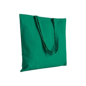 Borsa Shopper in Cotone 135g Verde Quadrata Casual Promozionale - Product Image 1