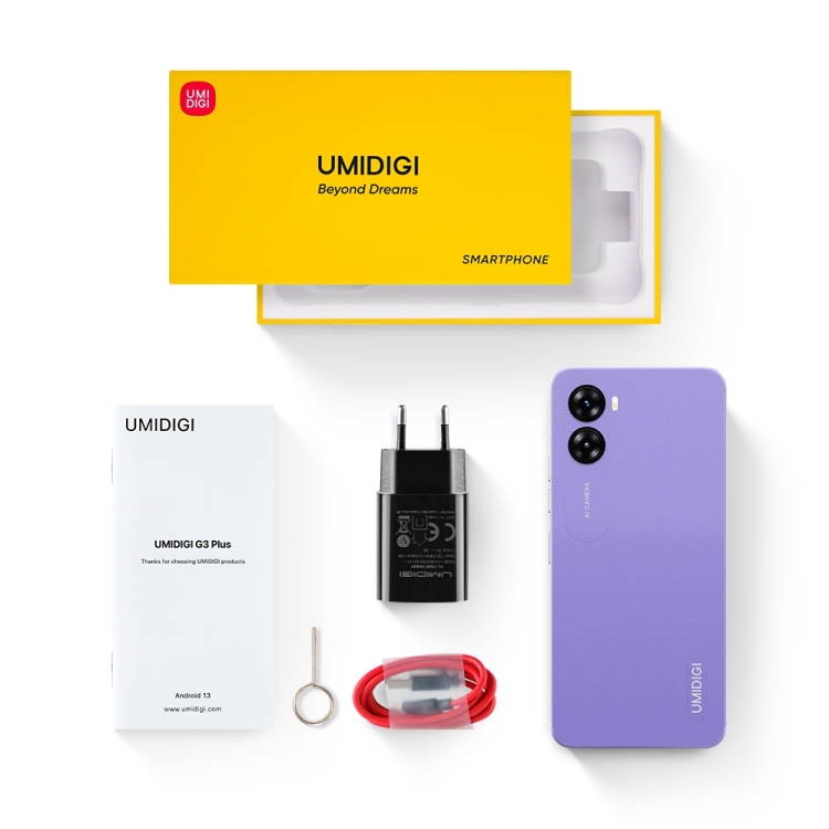 New Arrival UMIDIGI G3 Plus 4GB+128GB Smartphone 6.52 Inch Android