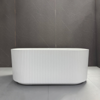 Twowinco - Bañera Ergonómica de Diseño Minimalista de Alta Gama, Cómoda y Resistente a los Arañazos