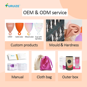 Furuize OEM, superventas, <span class=keywords><strong>Copa</strong></span> <span class=keywords><strong>plegable</strong></span> para mujer, copas menstruales reutilizables ecológicas para mujer, hechas de silicona de grado médico - Product Image 5