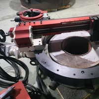 Machine à rainurer les tuyaux externe portable SFN-610 0-610 mm, électrique, CNC, pour le fraisage des brides montées en extérieur, idéale pour la réparation sur site des installations industrielles