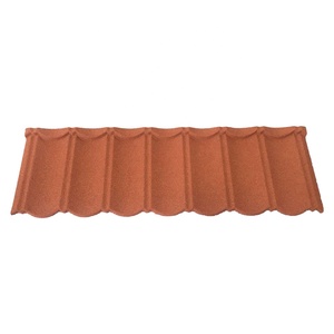 Láminas <span class=keywords><strong>para</strong></span> techos de África Precio por <span class=keywords><strong>metros</strong></span> cuadrados Azulejos escalonados de acero recubiertos de arena de color - Product Image 3