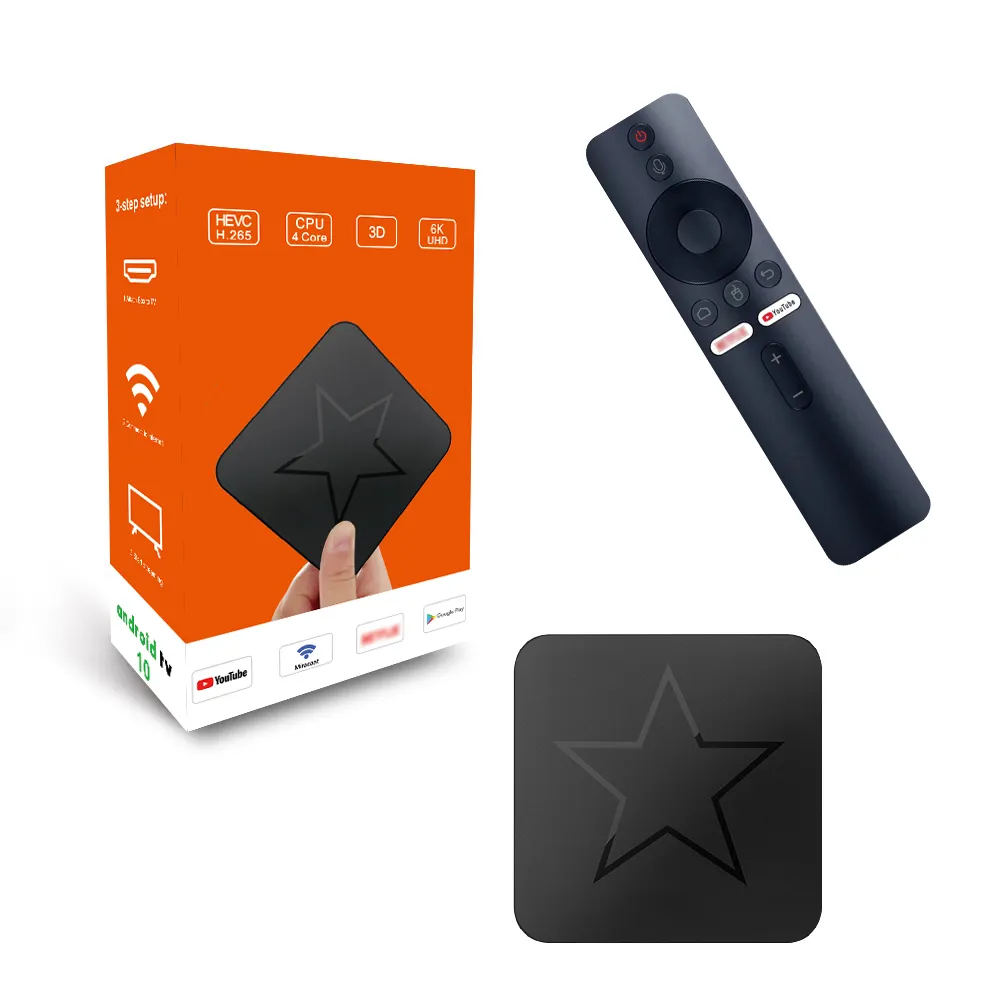 Venta caliente 4K reproductor multimedia suministro de fábrica IATV STB Box Android TV box iatv set top TV box