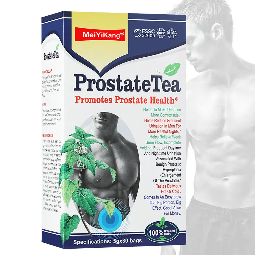 OEM Prostate Tea Promove Próstata Saúde Aliviar Disúria para Homem saúde ervas chá próstata saudável