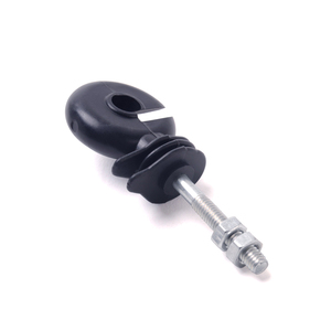 Cercado de caballos fácilmente ensamblado, aisladores de anillo de valla eléctrica de alta resistencia sostenibles de plástico para cuerda - Product Image 5