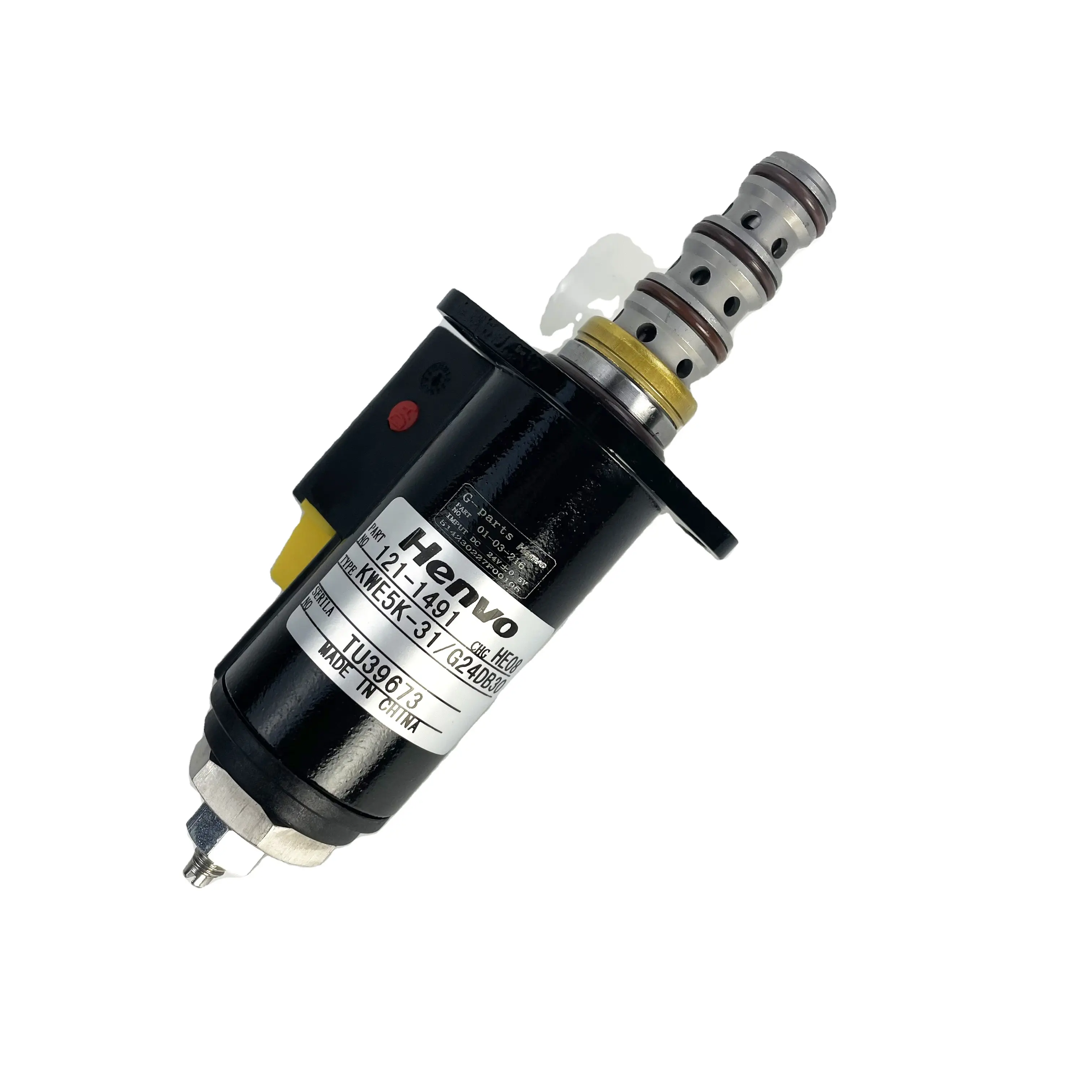 121-1491 válvula solenoide CAT 1211491 válvula solenoide de excavadora para Caterpillar 307B 308C 311B 312B 320 E320B E320C