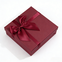 Carton gris spécial écologique et biodégradable, rigide, de forme oblongue, taille personnalisée, logo estampé à chaud, idéal pour les cadeaux artisanaux
