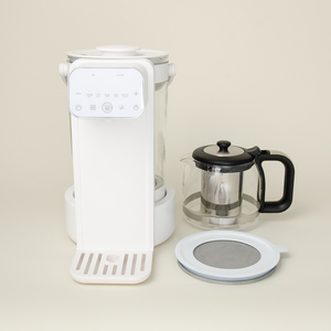 <span class=keywords><strong>Bollitore</strong></span> <span class=keywords><strong>Elettrico</strong></span> Intelligente per Tè Turco 2L+0.6L con Coperchio Inferiore, Samovar Portatile in <span class=keywords><strong>Vetro</strong></span> - Product Image 4