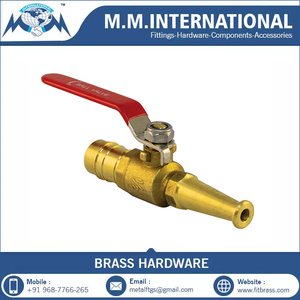 Mini-vanne à bille en laiton de qualité export indienne avec embout pour tuyau, commande manuelle, OEM - Product Image 6