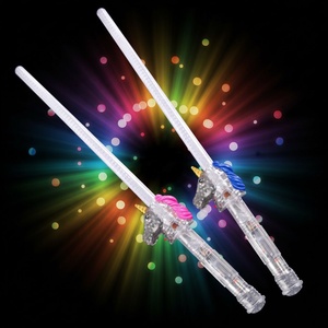 KK New Hot Sale High Quality Led Lights Unicorn With Sound Glitter <strong>Stick</strong> Children'S <strong>Glow</strong> Led Electronic <strong>Glow</strong> <strong>Stick</strong>;Party Toy - Product Image 4