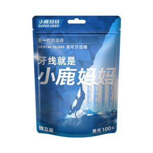Fil dentaire Little Deer Mom, fil dentaire individuel, cure-dents portables, fil dentaire fin et lisse, vente en gros - Product Image 2