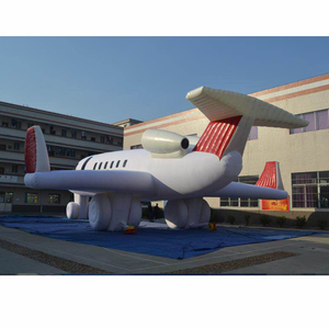 Vente directe d'usine de grands modèles d'avions gonflables réalistes, personnalisables, utilisables pour l'affichage et la décoration des centres commerciaux. - Product Image 2