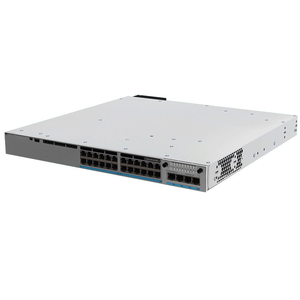 สวิตช์ซีรีส์ 9300 รุ่น C9300-24UX-A 24 พอร์ต โมดูลาร์ อัปลิงค์ MGig UPOE เครือข่าย ไม่มีรีวิว C9300-24UX-A - Product Image 1