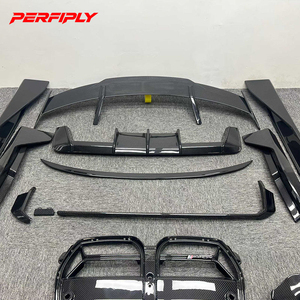 Kit Carrozzeria in Fibra di Carbonio Perfiply, Spoiler Anteriore, Minigonne Laterali, Diffusore Posteriore, Griglia, Spoiler Paraurti Stile MP per BMW G80 M3 G82 M4 2021- - Product Image 2