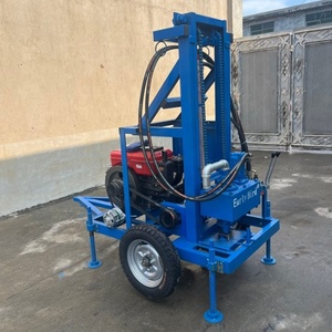 Nước nhỏ cũng khoan Giàn Khoan Di động nông nghiệp Xây Dựng Nông độ sâu trung bình 130m cũng khoan Giàn Khoan máy móc - Product Image 2