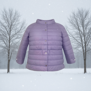 Cappotto Imbottito da Donna Taglie Forti FB-67 M-4XL, Giacca Invernale Calda - Product Image 3